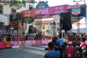 Festa peschiciana per l’arrivo dell’ottava tappa del Giro d’Italia n. 100