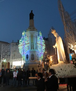 Fiaccolata per il centenario dell’apparizione Madonna di Fatima ai tre pastorelli