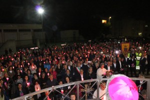 Fiaccolata per il centenario dell’apparizione Madonna di Fatima ai tre pastorelli