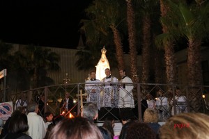 Fiaccolata per il centenario dell’apparizione Madonna di Fatima ai tre pastorelli