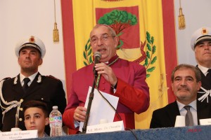 Consegna delle chiavi della città a S.E. Rev. Mons. Angelo De Donatis