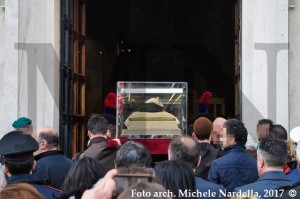 Traslazione del corpo di San Pio nella cripta della sua prima sepoltura
