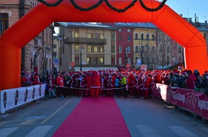 Seicento Babbi Natale in corsa per Francesco Matteo