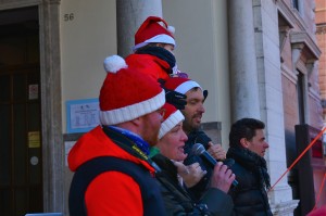 Seicento Babbi Natale in corsa per Francesco Matteo