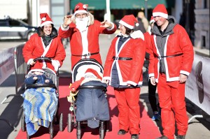 Seicento Babbi Natale in corsa per Francesco Matteo