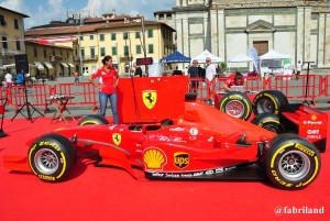 Formula 1, la Ferrari fa il pit stop a Prato