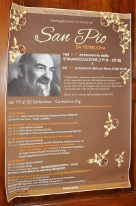 Festa carlantinese in onore di San Pio da Pietrelcina