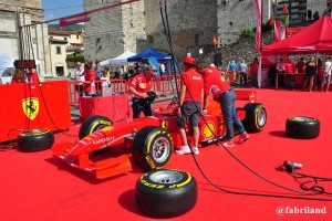 Formula 1, la Ferrari fa il pit stop a Prato