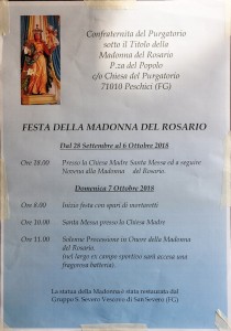 Festa peschiciana della Madonna del Rosario