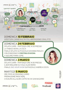 7º Carnevale apricenese con concerto di Cristina D’Avena