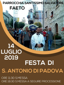 Festa faetana in onore di Sant’Antonio di Padova