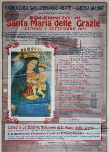 Festa di Santa Maria delle Grazie 2019