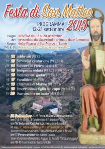 Feste di Maria SS. Addolorata e di San Matteo 2019