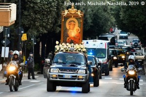 Arrivo e permanenza dell’icona pellegrina della Madonna nera di Częstochowa