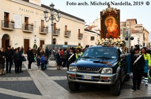 Arrivo e permanenza dell’icona pellegrina della Madonna nera di Częstochowa