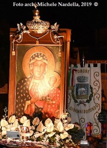 Arrivo e permanenza dell’icona pellegrina della Madonna nera di Częstochowa