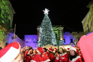 Un Natale solidale, la band di Babbo Natale