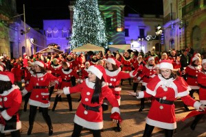 Un Natale solidale, la band di Babbo Natale