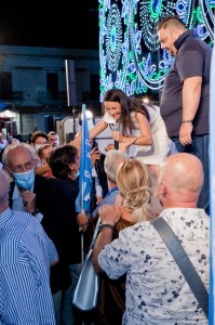 Il comizio di chiusura Di “Angela Marcianò”  Candidata a Sindaco di Reggio Calabria