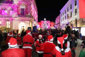 La Band di Babbo Natale a Casarano 2022